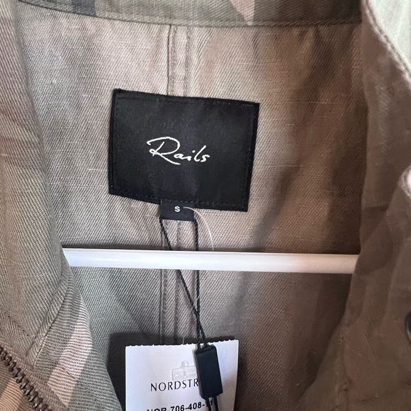 Rails Maverick Camo Military Jacket NWT - Picture 4 of 4